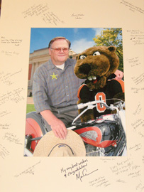 Bill's retirement poster