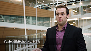 Yuriy Mikitchenko discusses getting his MBA.