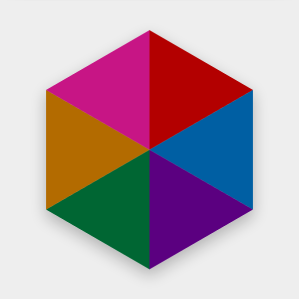 Six-colored hexagon representing Six Essential Pedagogical Moves for Online Education in the AI Era