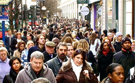 Crowded street