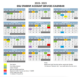 2022-23 student accounts calendar