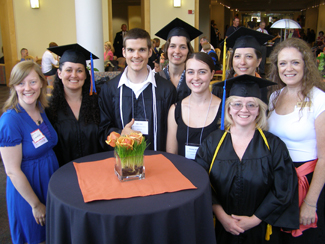 Environmental sciences graduates and advisors