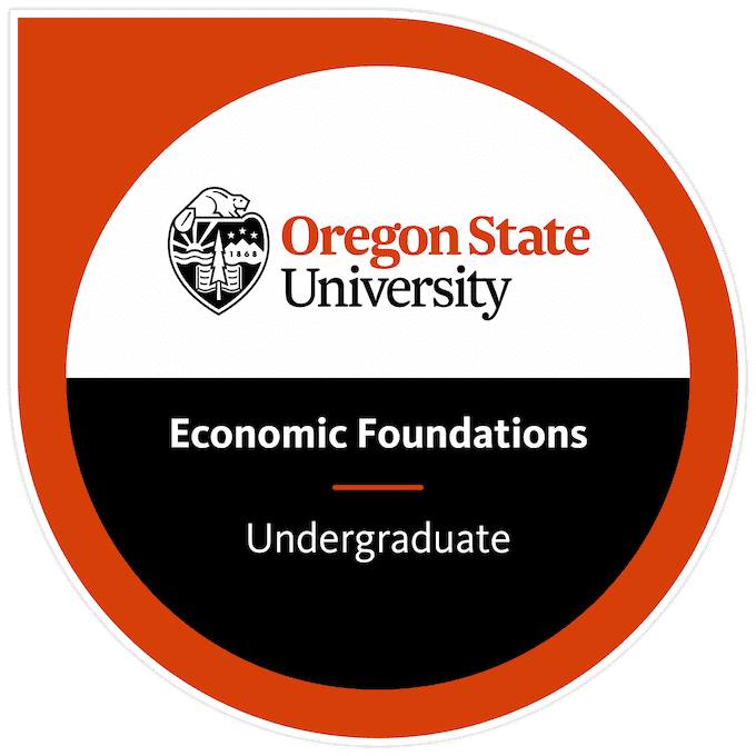 Economic Foundations – Online Microcredentials | Oregon