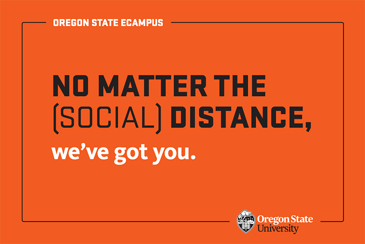 No matter the (social) distance, we've got you.